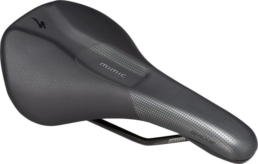 Specialized BRIDGE COMP W/MIMIC Sattel 155mm BLACK - Ergonomischer Komfort-Sattel gegen Taubheitsgefühle