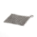 Petromax Ringreiniger XL Edelstahl 20x20 cm  Perfekt für Guss- und Schmiedeeisen, schont die Patina, ideal für Dutch Oven, Pfannen und Grillroste, langlebig und rostfrei