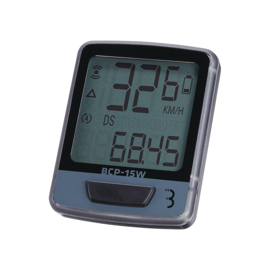 BBB Cycling BBB Computer 10-f DashBoard schwarz/grau 10 schwarz - kabelloser Fahrradcomputer