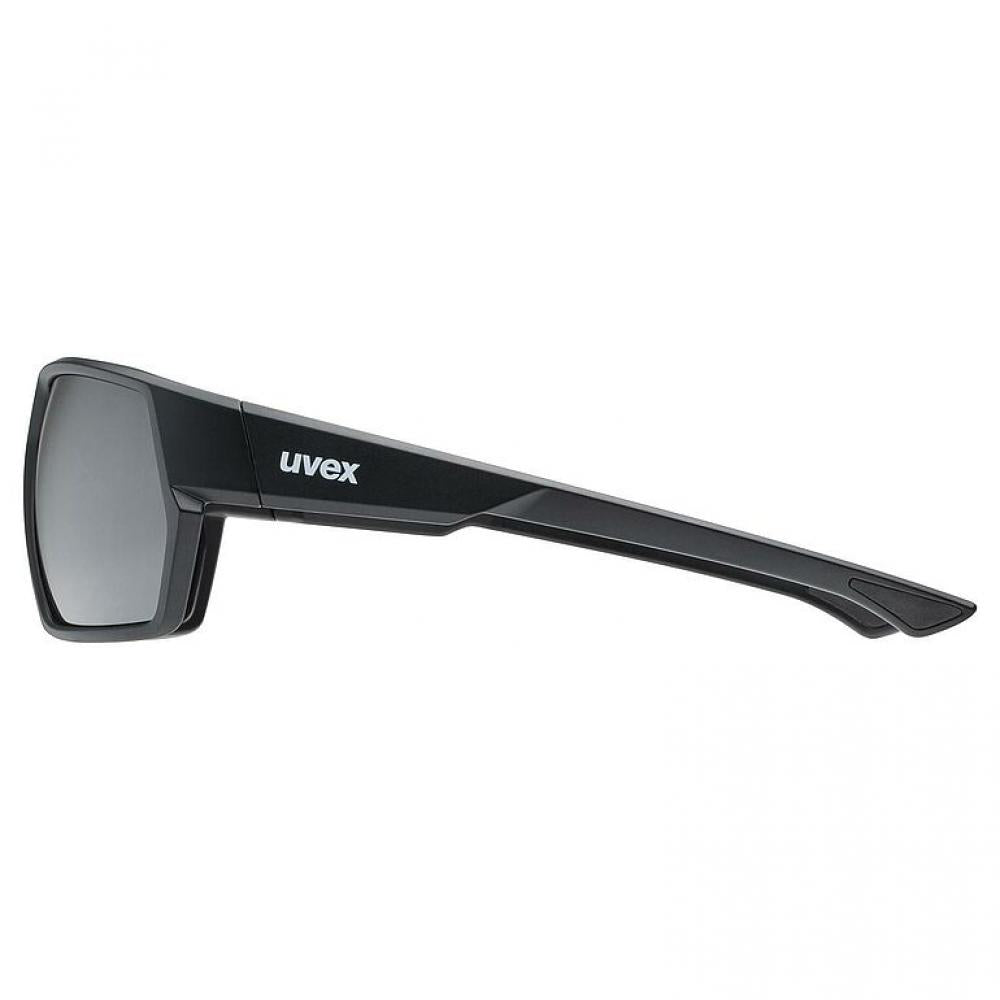 UVEX Sportstyle 238 Sonnenbrille black matt - Leichte, sportliche Brille mit UV-Schutz und verspiegelten Gläsern für optimalen Blendschutz