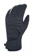 Chiba Classic Winter Vollfingerhandschuh Schwarz Gr. M - unisex, winddicht, Thinsulate-Futter, Klettverschluss & Touchfunktion