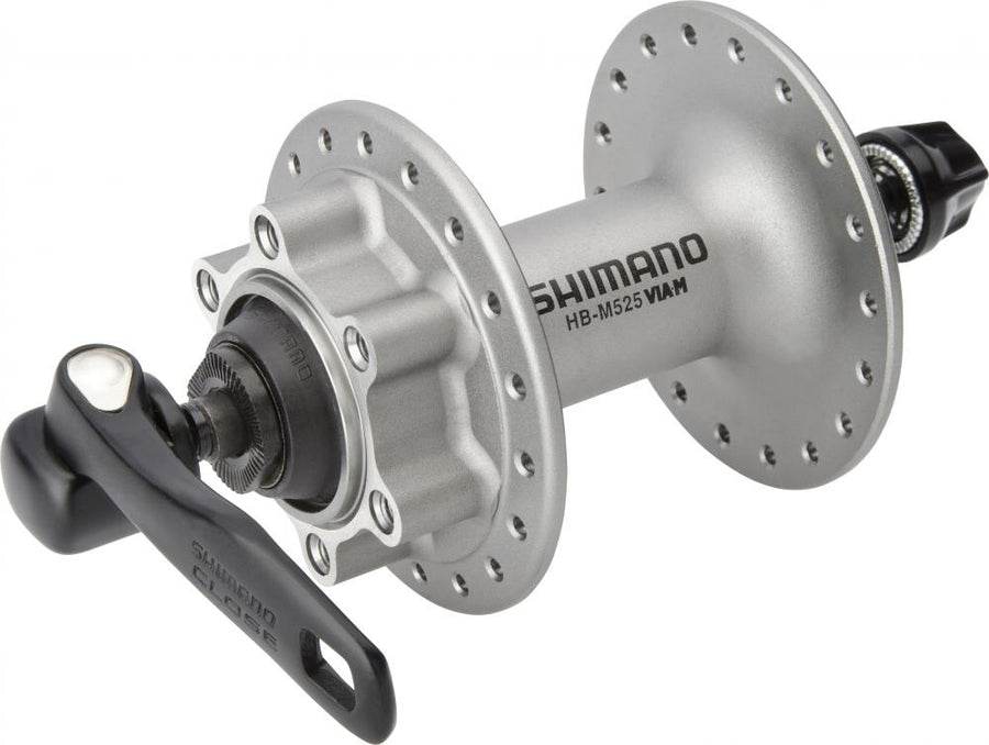 SHIMANO Vorderradnabe HB-M525 6-Loch Schnellspanner - 434 g, Deore Disc 32 Loch