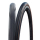 Schwalbe Faltreifen ONE Perf RaceGuard MikroSkin 28x1,0 Zoll (25-622) Schwarz/Bronze - schneller Allround-Rennradreifen