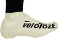 VeloToze Überschuh 2.0 kurz weiß S/M - aerodynamischer Regen-Überschuh für Rennradfahrer