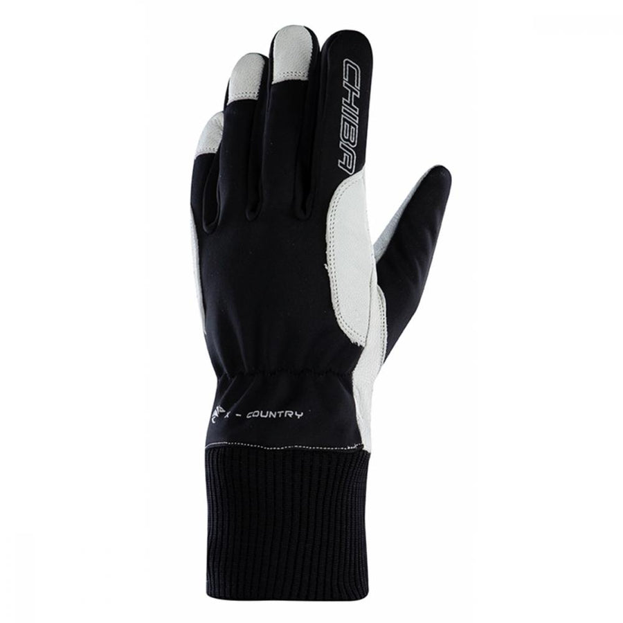 CHIBA Nordic Plus - winddichte, atmungsaktive Radhandschuhe mit Nappa-Leder, Größe 7