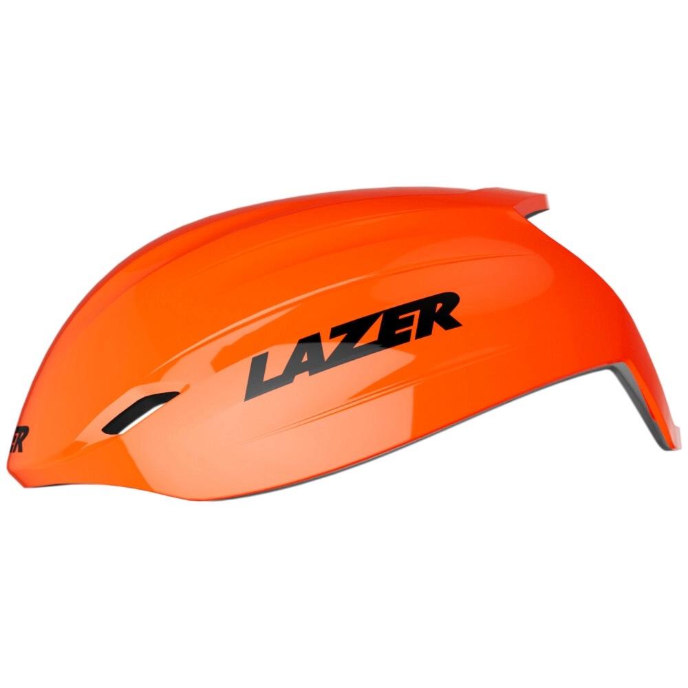 LAZER Aeroshell Z1 KinetiCore Flash Orange S - Aerodynamik- und Wetterschutz-Upgrade