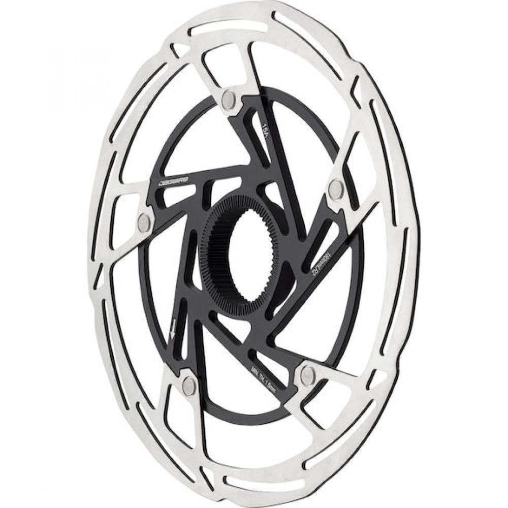 Jagwire Bremsscheibe Pro LR2 Centerlock 220 mm Silber - starke, leise Bremsleistung