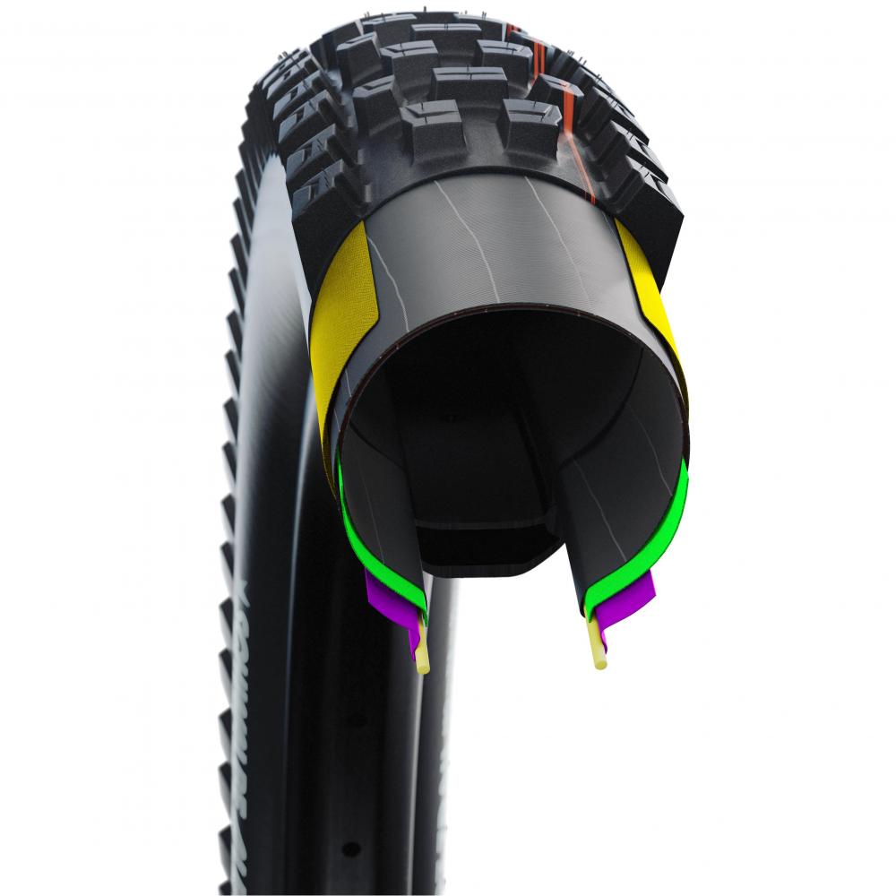 Schwalbe FALTREIFEN ALBERT RADIAL Gravity Pro 65 Schwarz - maximaler Grip & Kontrolle