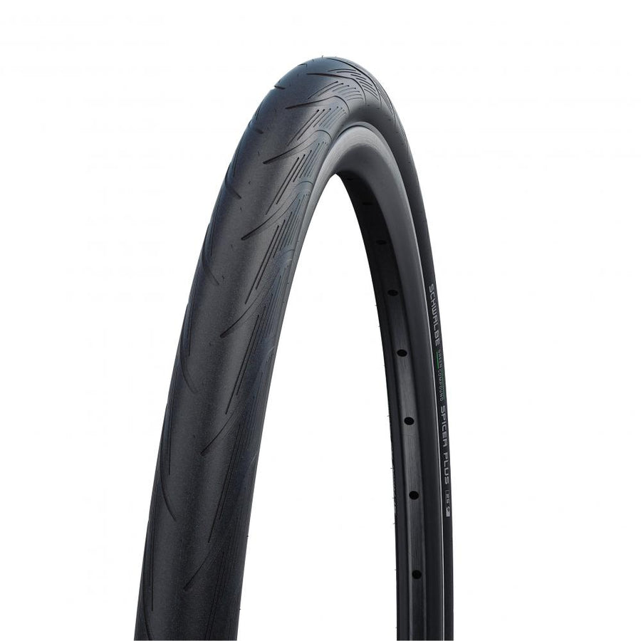 Schwalbe Spicer Plus 28x1.50 (40-622) Drahtreifen mit PunctureGuard und Reflexstreifen für E-Bikes.