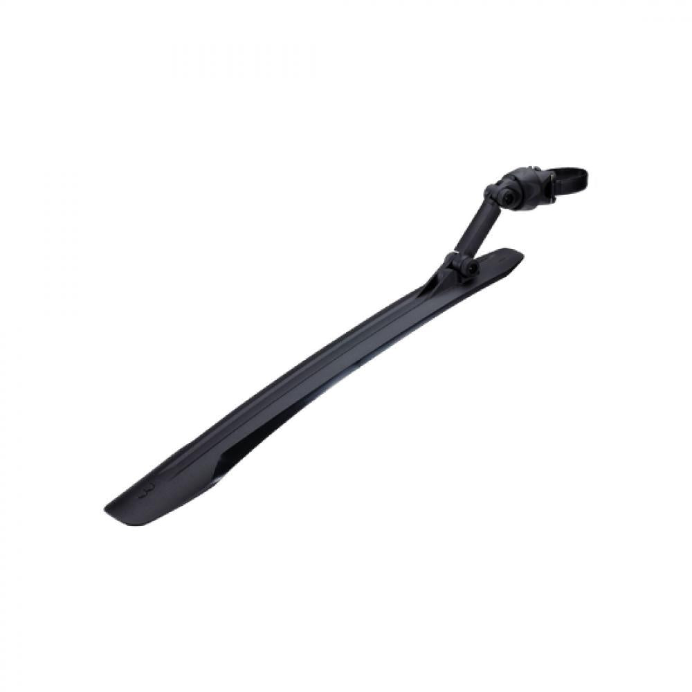 BBB Cycling Schutzblech hinten GravelCatcher Größe One Size schwarz - sauberer Schutz beim Graveln