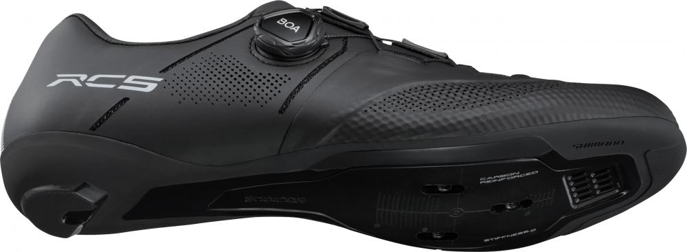 SHIMANO Fahrradschuhe RC503 Road SPD-SL Größe 48, Schwarz