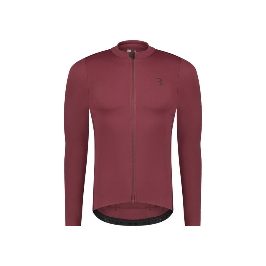 BBB Cycling BBB Langarmtrikot Essence LS L rot - vielseitiges Langarm-Radtrikot für kühle Tage