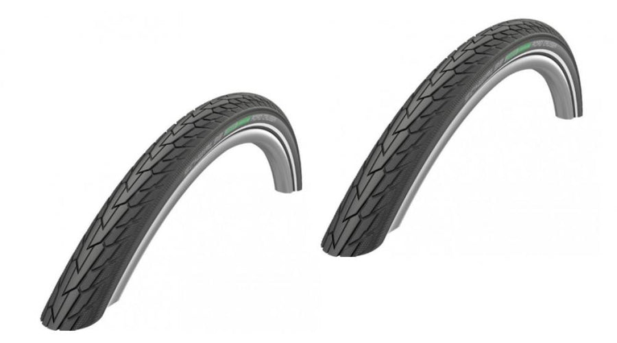 Schwalbe 2x Reifen Road Cruiser HS484 Green 26x1.75\" 47-559