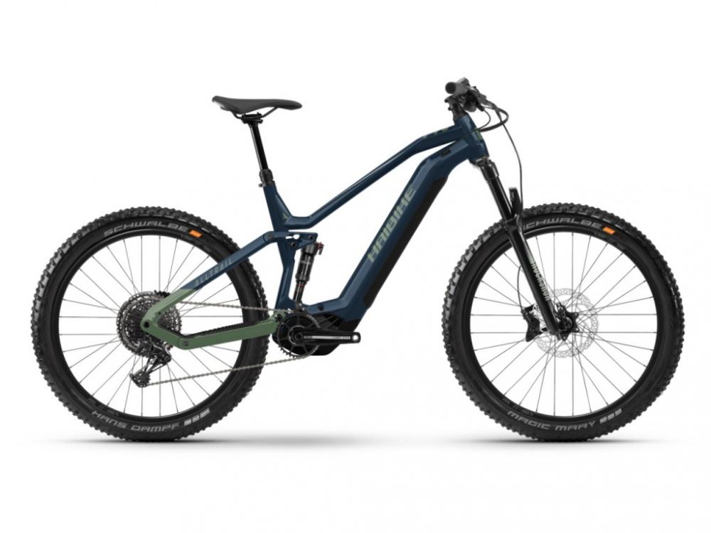 HAIBIKE AllTrail 9 27.5 i720Wh 12-G NX Eagle 22 HB YX3S Gloss Metal Blue Olive M