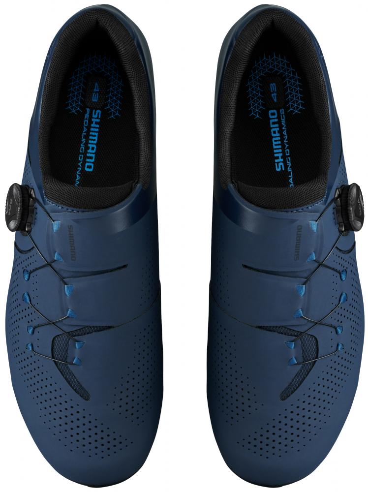 SHIMANO Fahrradschuhe RC302 Herren/Damen Road SPD-SL Größe 42 Fahrradschuhe Blau