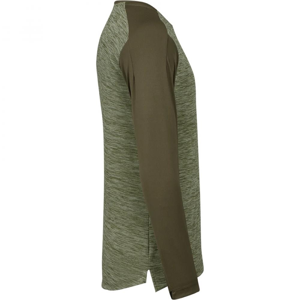 IXS Sports Division iXS Flow X Long Sleeve Jersey M Olive-Dark Olive - atmungsaktives Bike-Trikot