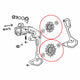 SRAM XX Downhill T-Type Schaltrollen-Set - Schaltwerk Jockey Wheels