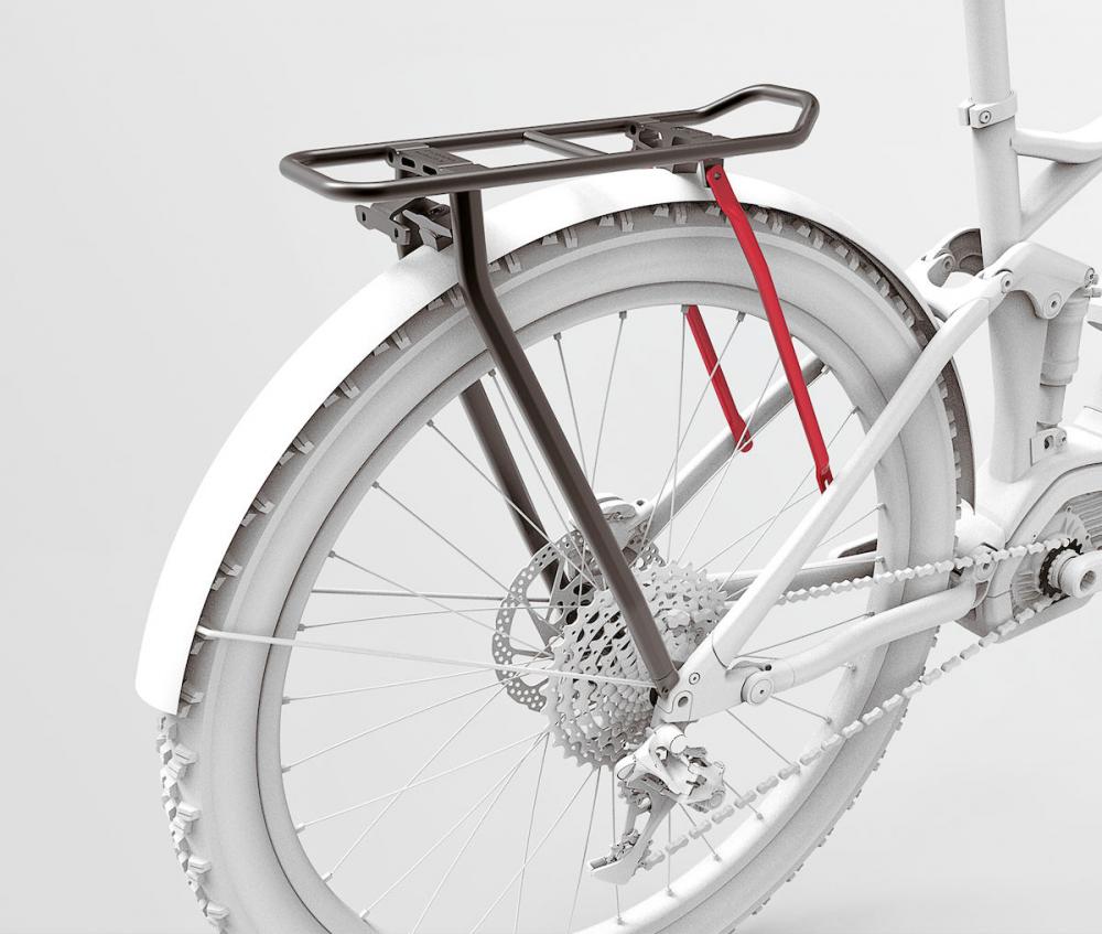 Centurion Gepäckträger E-MTB 29 Zoll Schwarz - 20-30 kg Traglast inkl. Montagekit