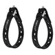 FixPlus Spannband Strap Nano/Slim Fit 23 cm Schwarz - flexibles Fixierband für vielseitige Befestigungen