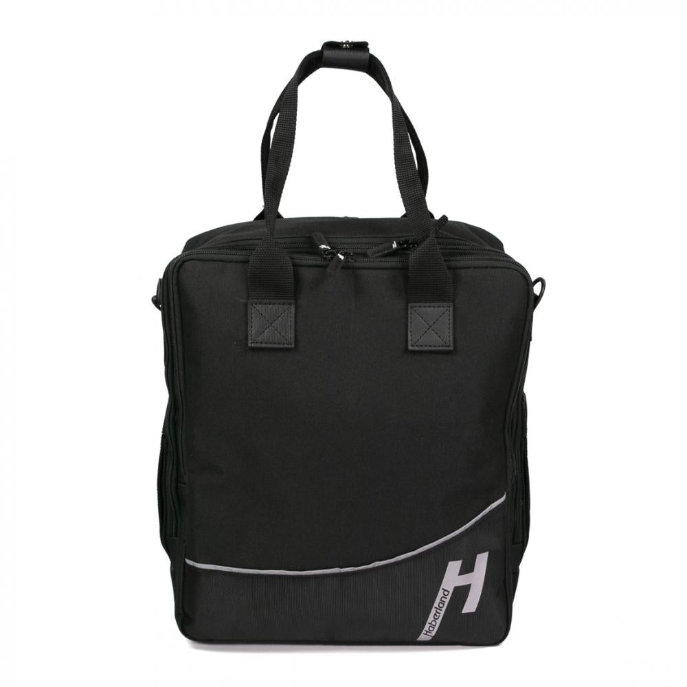 Haberland Frontträger-Rucksack More Than Work schwarz - vielseitige Tasche für Frontgepäckträger