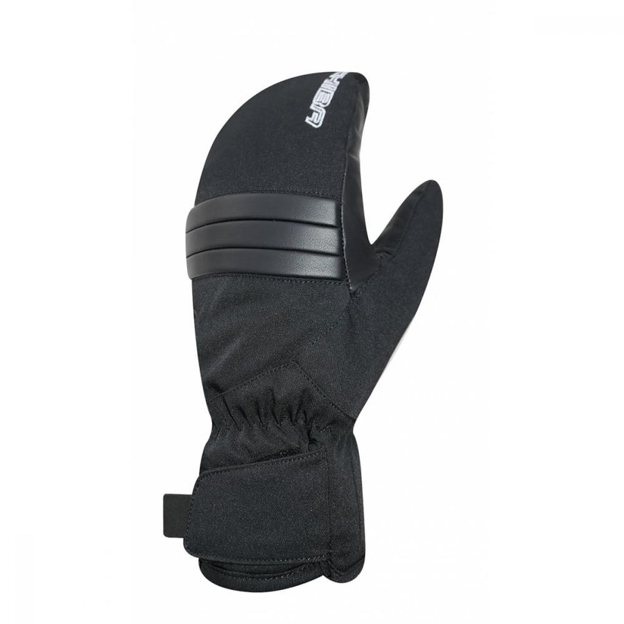 CHIBA Lake Placid Mitten - wasserdichter Radhandschuh, Größe 7,5, schwarz