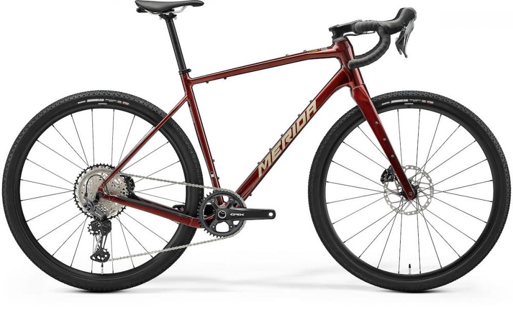 Merida SILEX 700 elegant wildberry(high cream) S rot - vielseitiges Gravelbike für Abenteuer