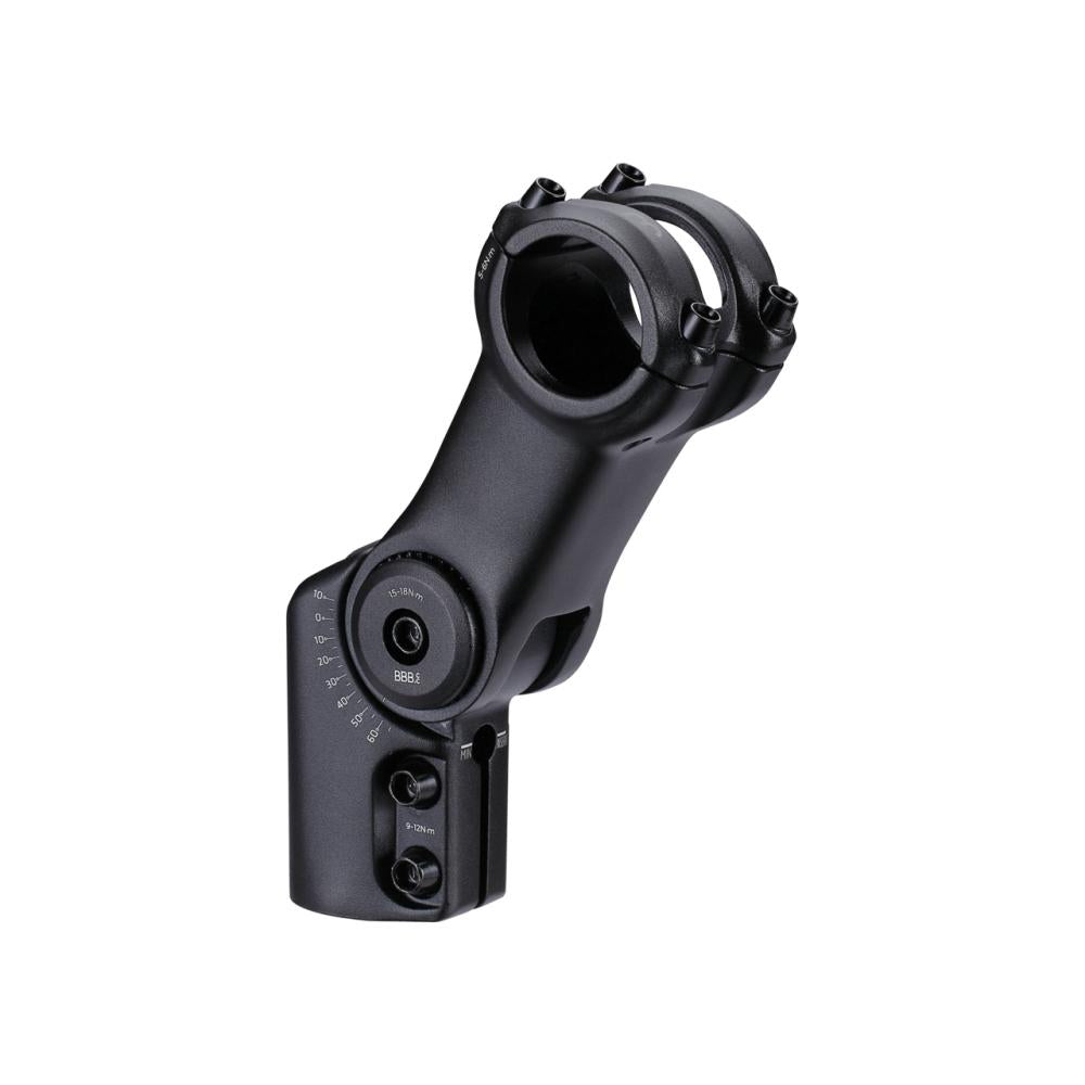 BBB Cycling BBB Vorbau einstellbar HighFix 31.8 31 schwarz - verstellbarer Fahrradvorbau
