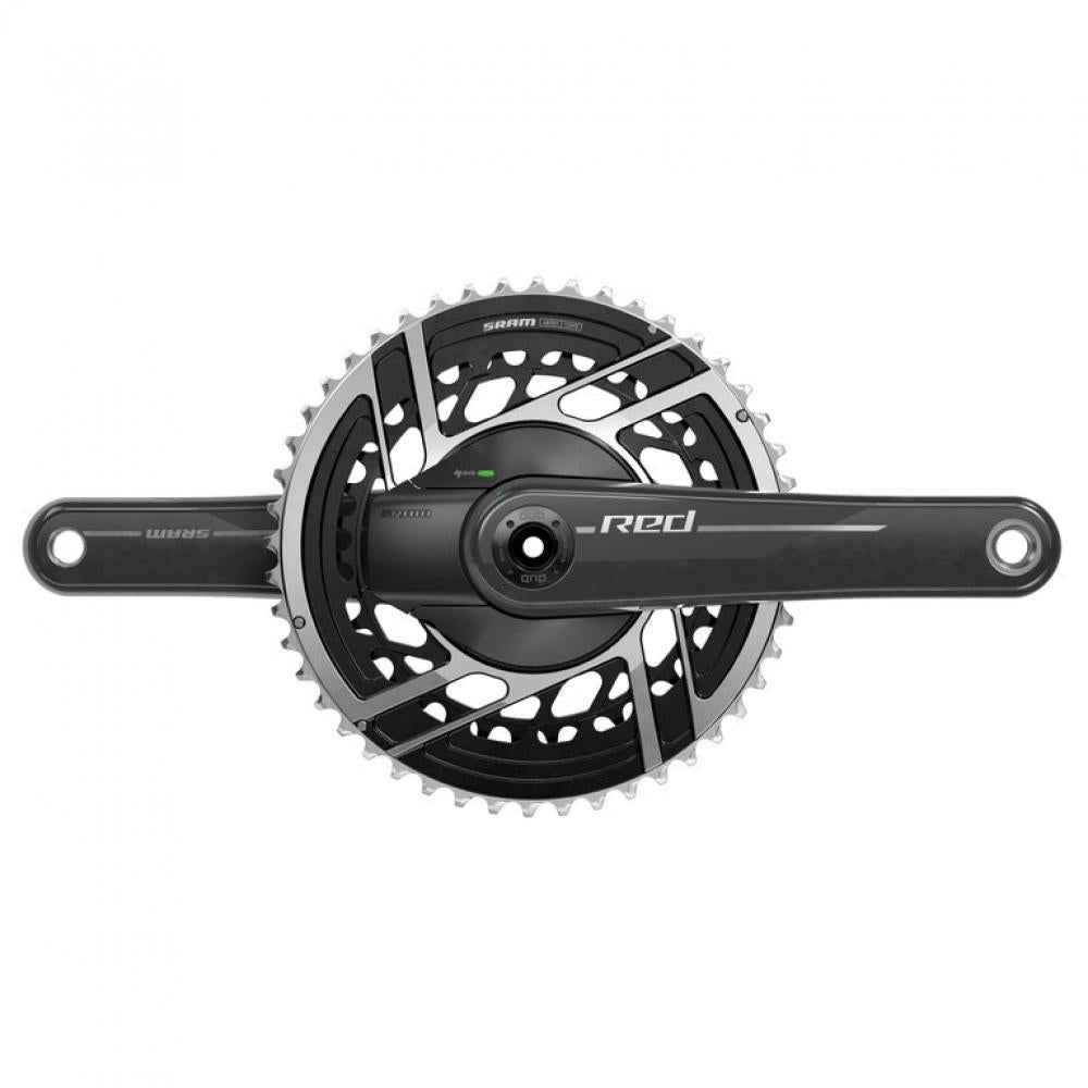 SRAM Kurbelgarnitur Quarq RED E1 160 mm 48-35T - Leichter Powermeter mit praeziser Schaltperformance