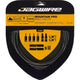 Jagwire Bremszugset Mountain Pro [Standardlänge 3000 mm] Schwarz - präzise MTB-Bremskontrolle