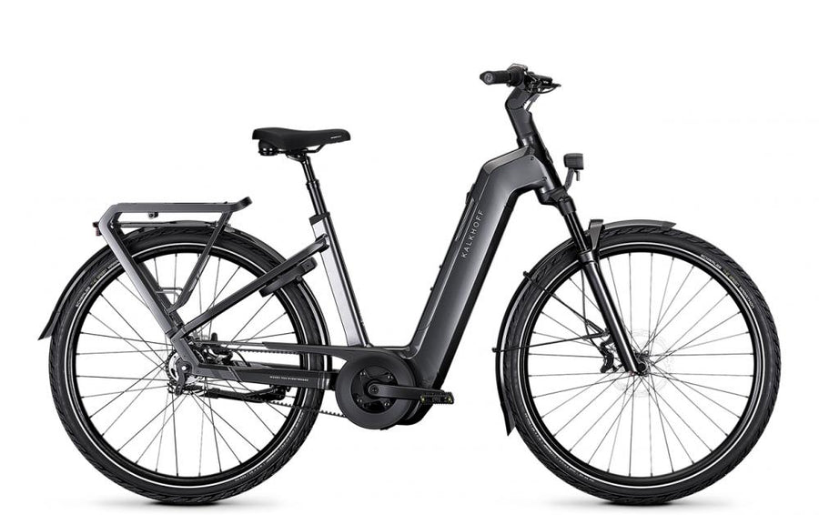 Kalkhoff IMAGE 5+ MOVE 29in Wave L diamondblack glossy - kraftvolles City E-Bike mit 800 Wh