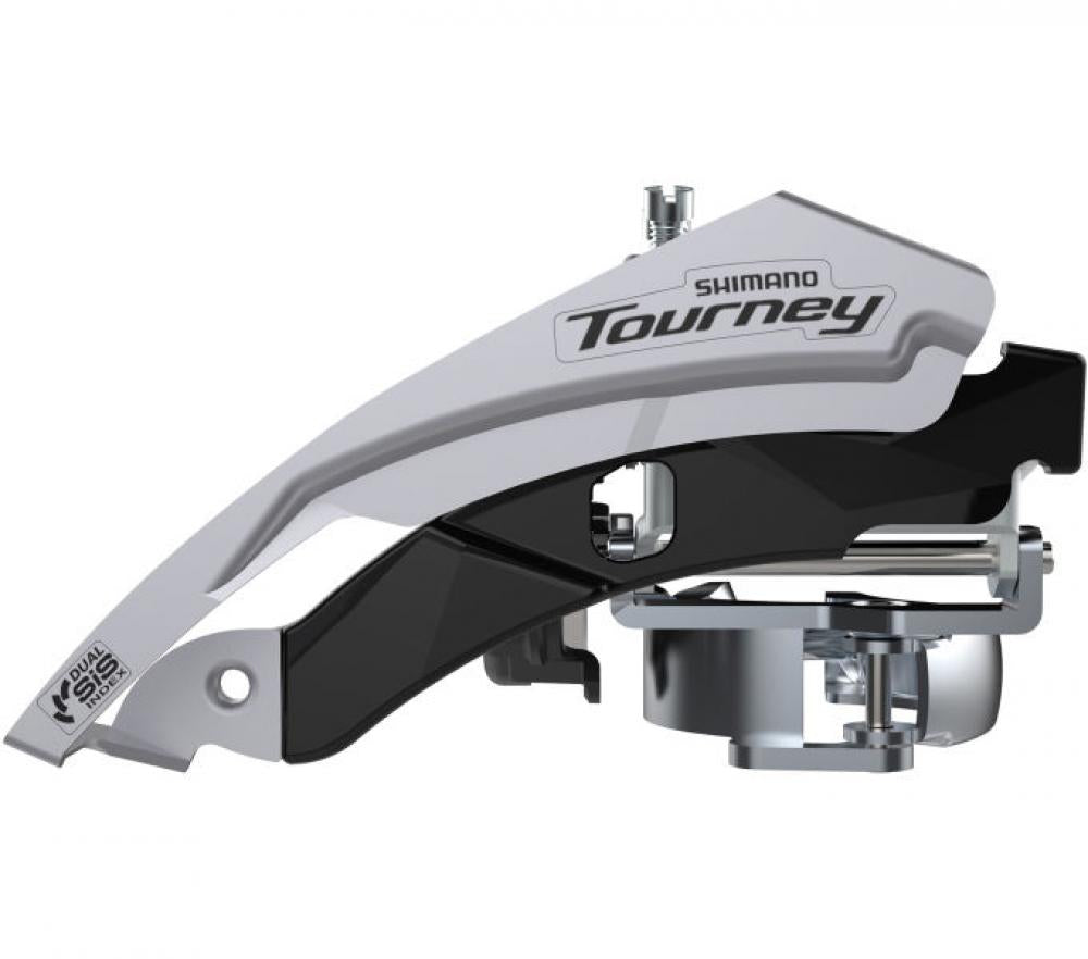 SHIMANO Umwerfer TOURNEY FD-TY600 3-fach 66-69° - zuverlässige Schaltperformance für Trekking- und Citybikes