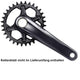 SHIMANO Kurbelgarnitur DEORE XT FC-M8130-1 Kurbelgarnitur - 8130-1, 12-fach, 175 mm
