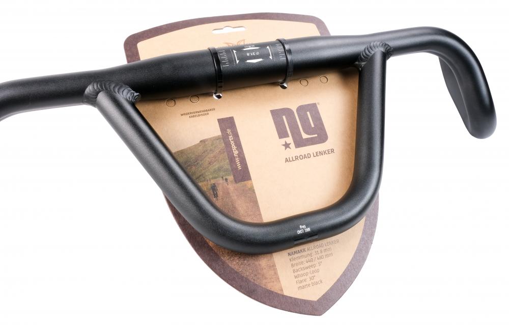 NG Sports Namakk Allroad Lenker, 31.8mm, 48-62cmx110x76mm, 5-30, matte black