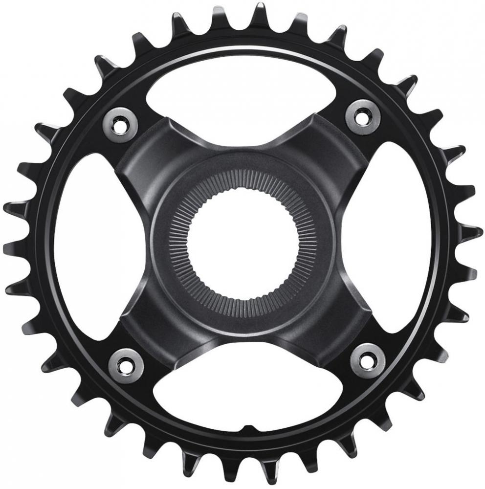 SHIMANO Kettenblatt E8000 SM-CRE80 38Z, 53 mm Kettenlinie - Effizienter E-MTB-Antrieb