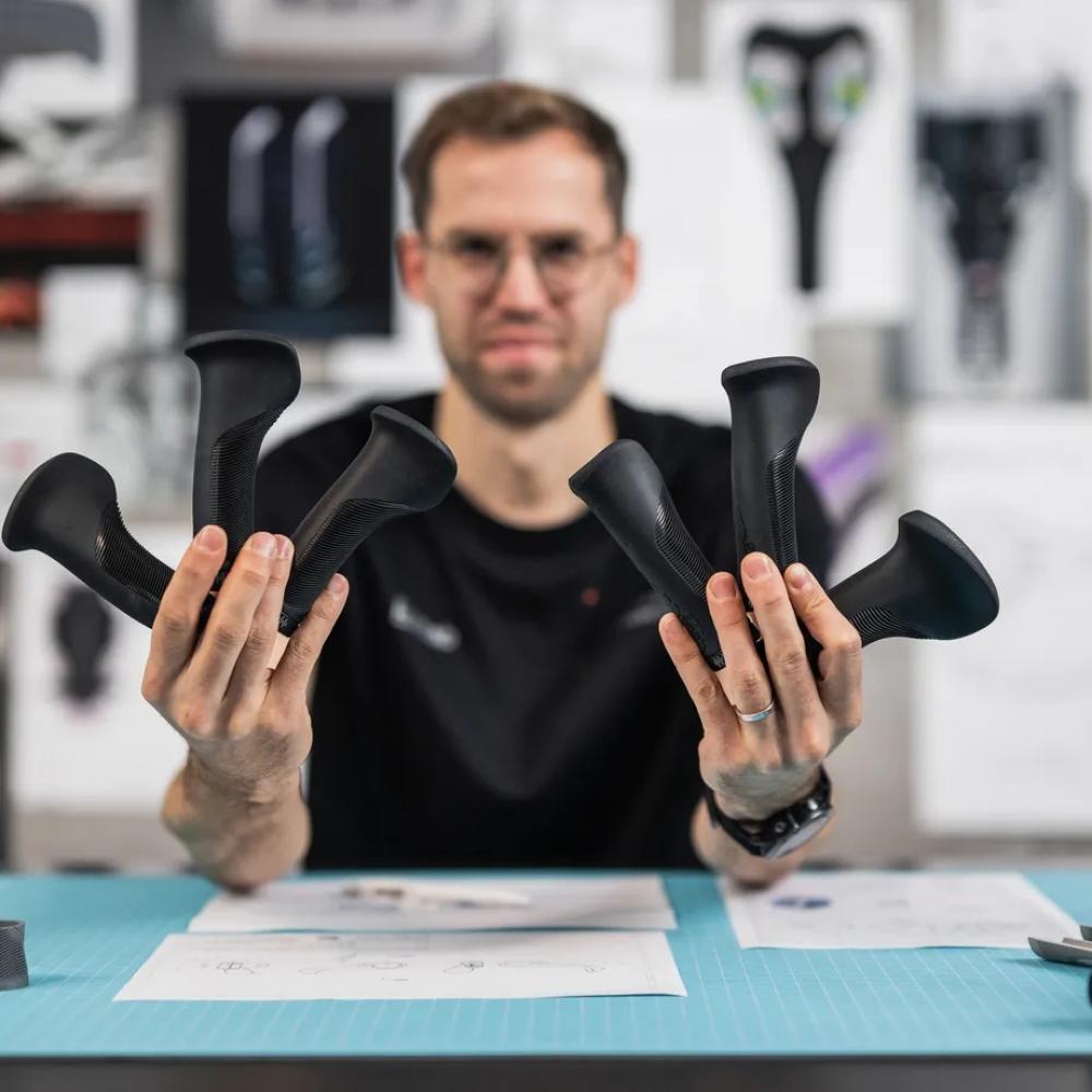 SQlab Grip 721 2.0 L Fahrradgriffe - Ergonomische MTB Griffe für maximalen Komfort - Lenkergriffe