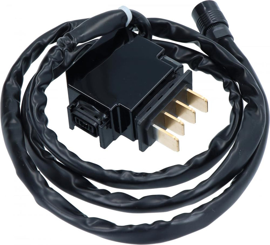 SHIMANO Akkukabel mit Stecker für E-BIKE SYSTEMS Akkuhalter BM-E6000, 1000 mm lang, schwarz