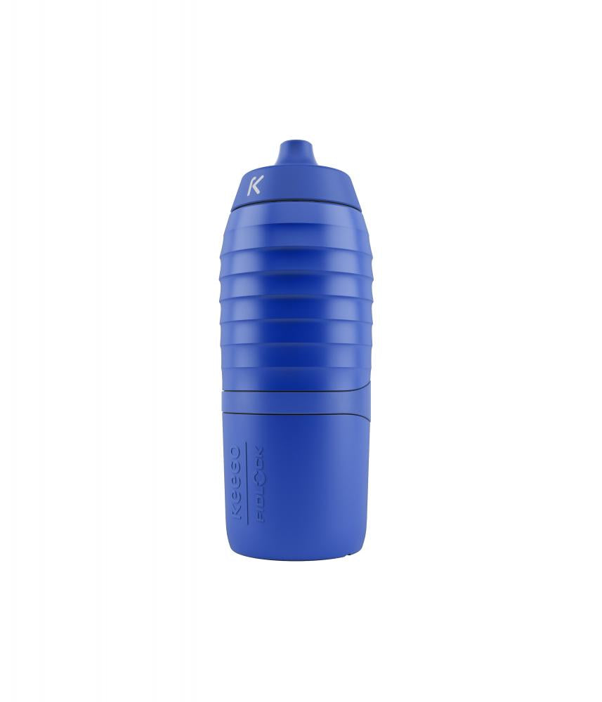 Fidlock Twist single bottle x KEEGO 600 ml Blau Trinkflasche einzeln