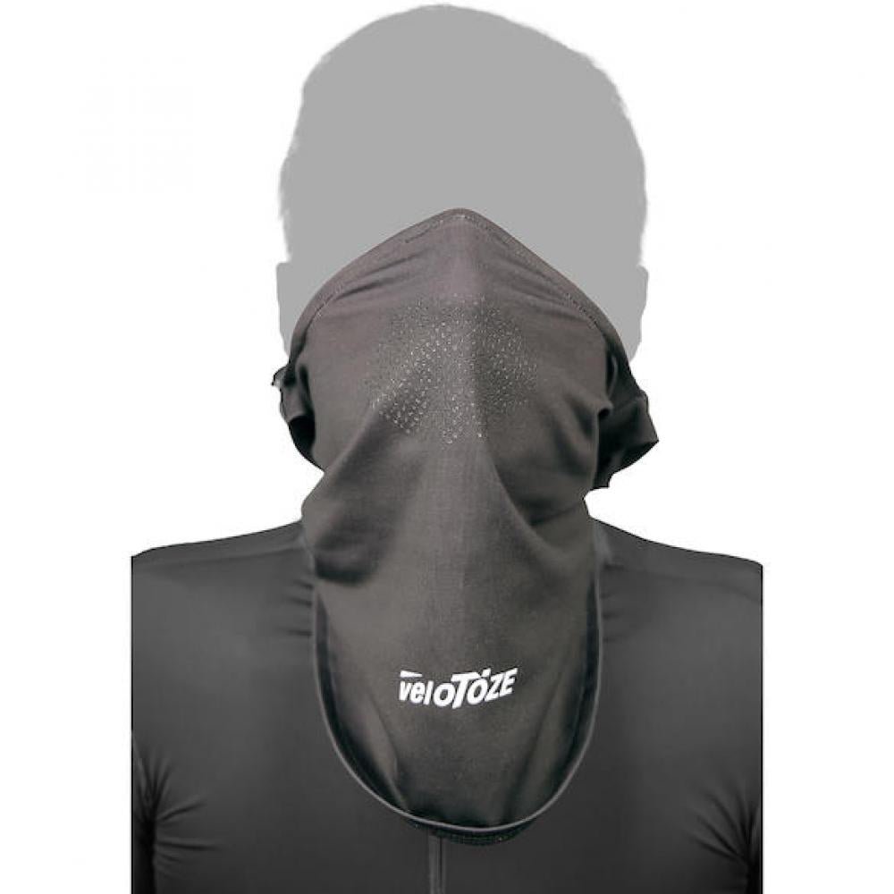 VeloToze Sturmhaube Balaclava schwarz One Size Schwarz - optimaler Kälteschutz für Radsport