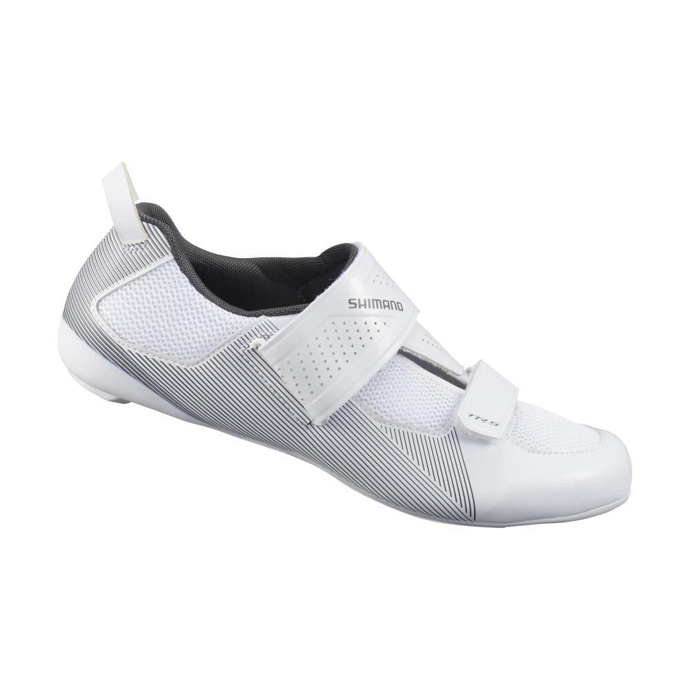 SHIMANO Fahrradschuhe TR501 - Road Triathlon SPD-SL, Größe 43, Weiß