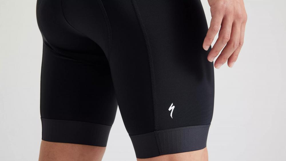 SBC Foundation Bib Short Herren Schwarz Größe S - Trägerhose für Radsport - Bibshort