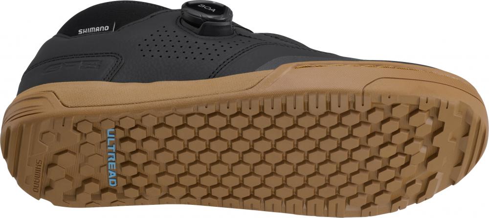 SHIMANO GF800 SCHUH WOMEN FLAT BLACK/AMBER Fahrradschuhe - 800,