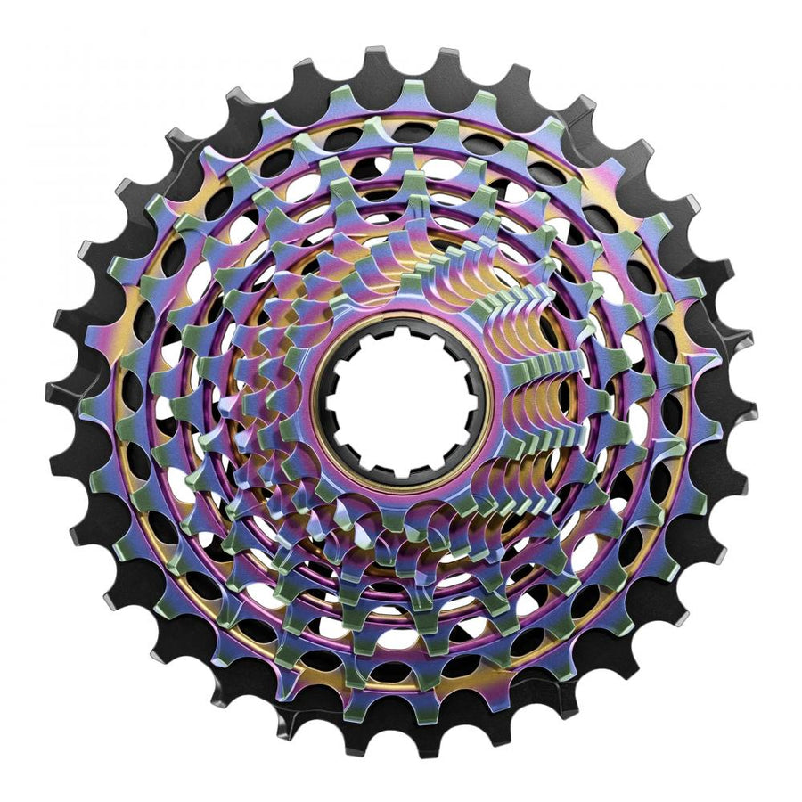 SRAM Kassette XG-1290 E1 10-28T Rainbow - leichte RED-Rennradkassette mit engen Gangsprüngen