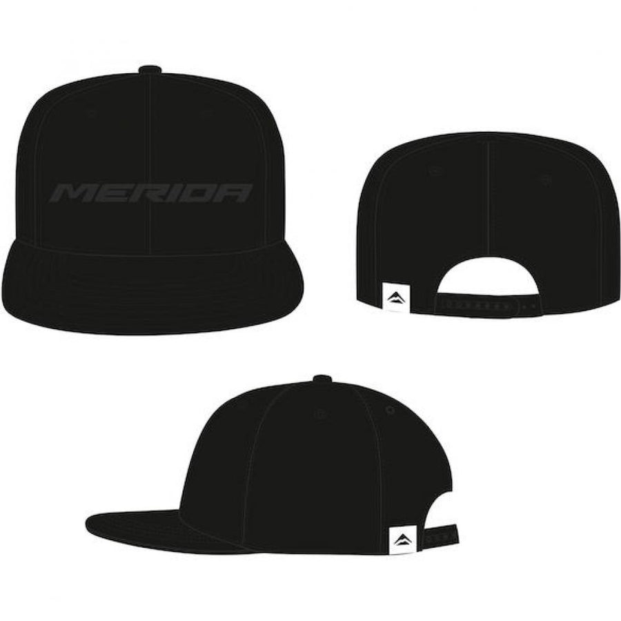 Merida Kappe Snapback MERIDA MY25 schwarz Onesize Schwarz - stylische Snapback Cap