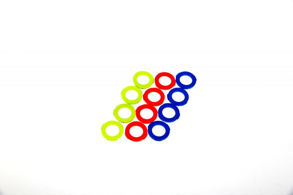 MAGURA Blenden-Ring Kit für 4-Kolben-Bremszange neon - individuelle Optik & klare Signalwirkung