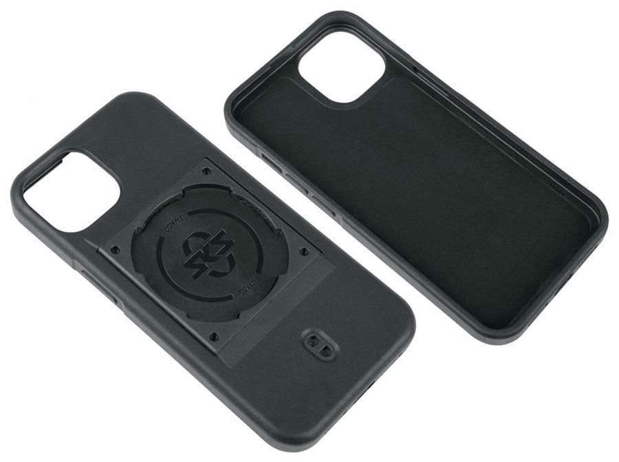 SKS COMPIT Cover für iPhone 14  Robuste 2-Komponenten-Hülle mit spezieller Befestigung für sichere Montage am COMPIT-System, stoßdämpfend und kabelloses Laden kompatibel