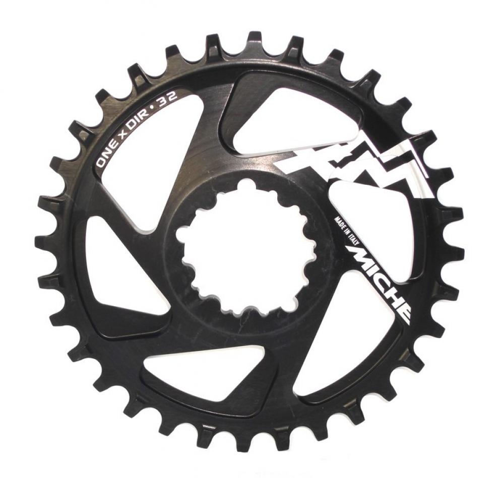 Miche Kettenblatt MTB XM SR One x Dir 6mm Offset 30 Zähne schwarz 11fach