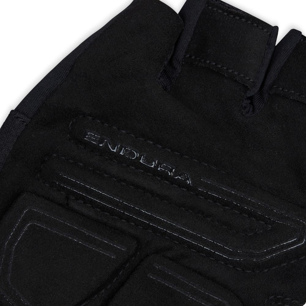 Endura Loop Mitt Radhandschuh Größe S, Black - Halb-Finger, Gelpolster, atmungsaktiv, Klettverschluss