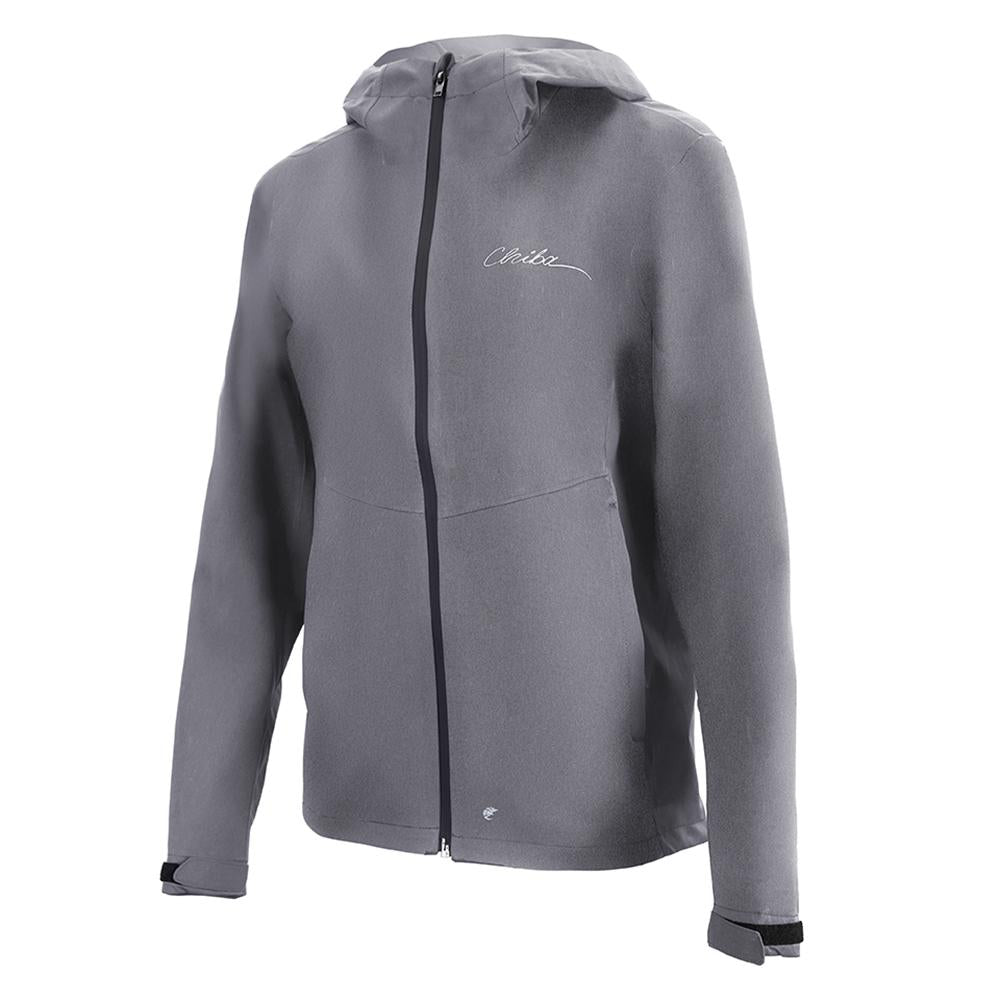 CHIBA Rainjacket Herren - wasserdicht, winddicht, atmungsaktiv, XXL, hellgrau