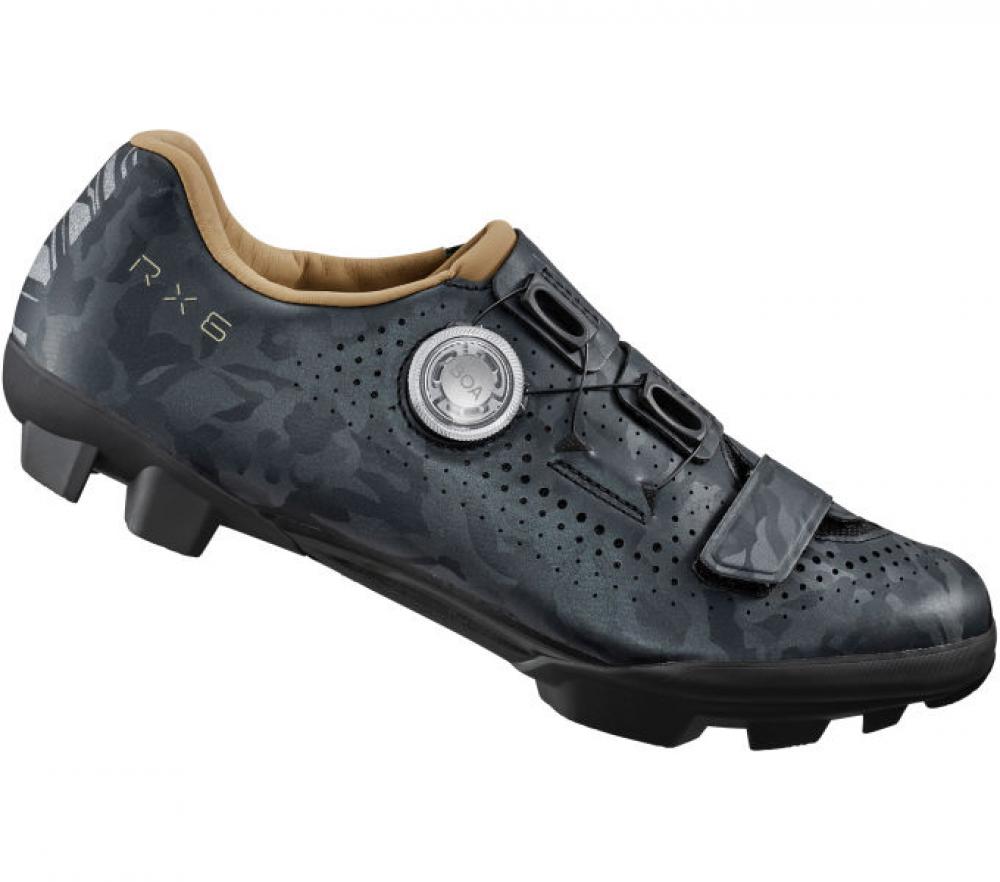 SHIMANO RX600 Damen Gravel SPD Fahrradschuhe - Größe 40, Grau