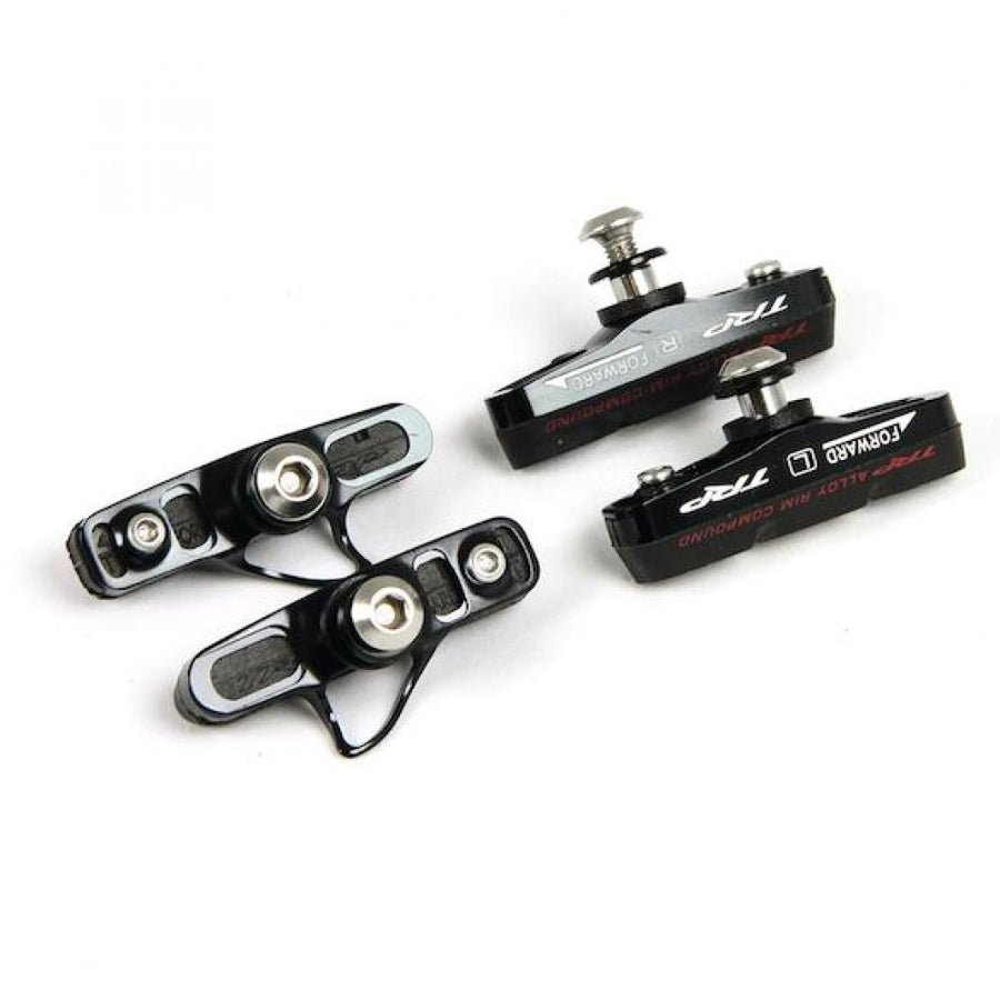 TRP Bremsschuhe Inplace Alu 55 mm Schwarz - präzise, starke Rennrad-Bremsleistung